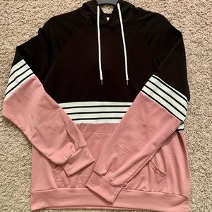 Brand New Pink & Black Hoodie